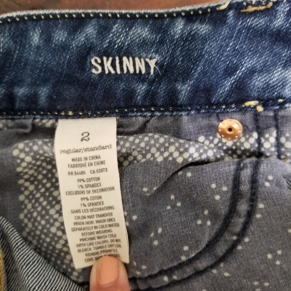 Denim Skinny Stretch Jeans by American Eagle - Picture 6 of 8